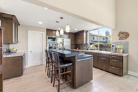 Luxury interior real estate photography of an Emerald Hills home