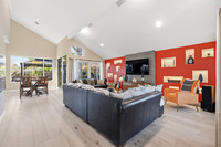 Luxury interior real estate photography of an Emerald Hills home
