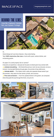 Real estate photography of a luxury home in San Jose California
