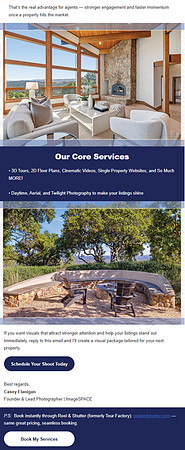 Real estate photography of a luxury property in Palomar Park California