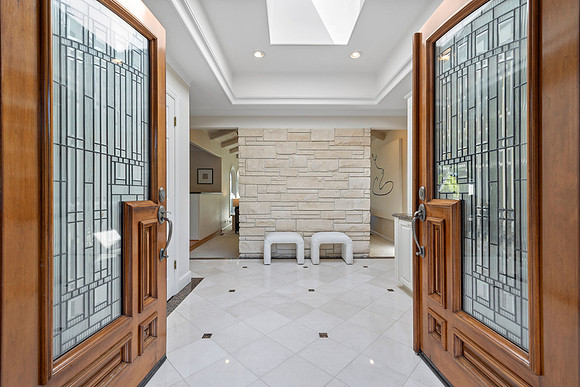 Luxury interior real estate photography of a Los Gatos home