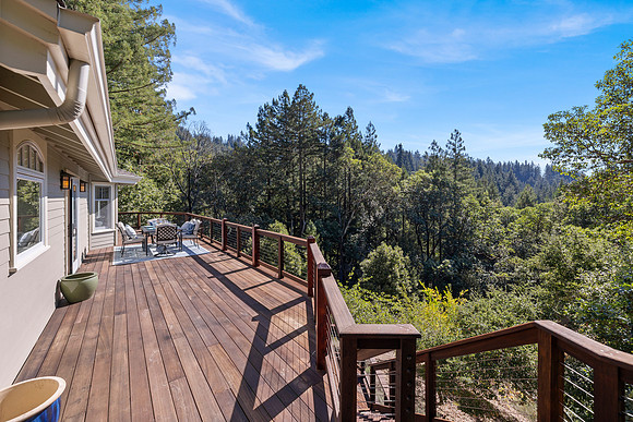 Daytime real estate photography of a luxury property in Los Gatos California
