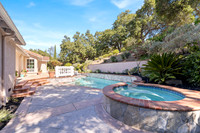Daytime real estate photography of a luxury property in Los Altos Hills California