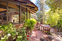 Daytime real estate photography of a luxury property in Santa Cruz California