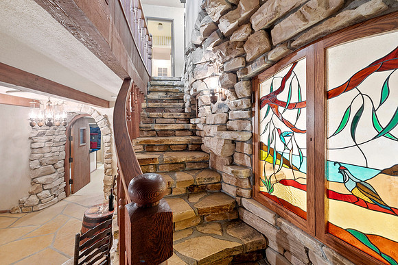 Luxury interior real estate photography of a Santa Cruz home